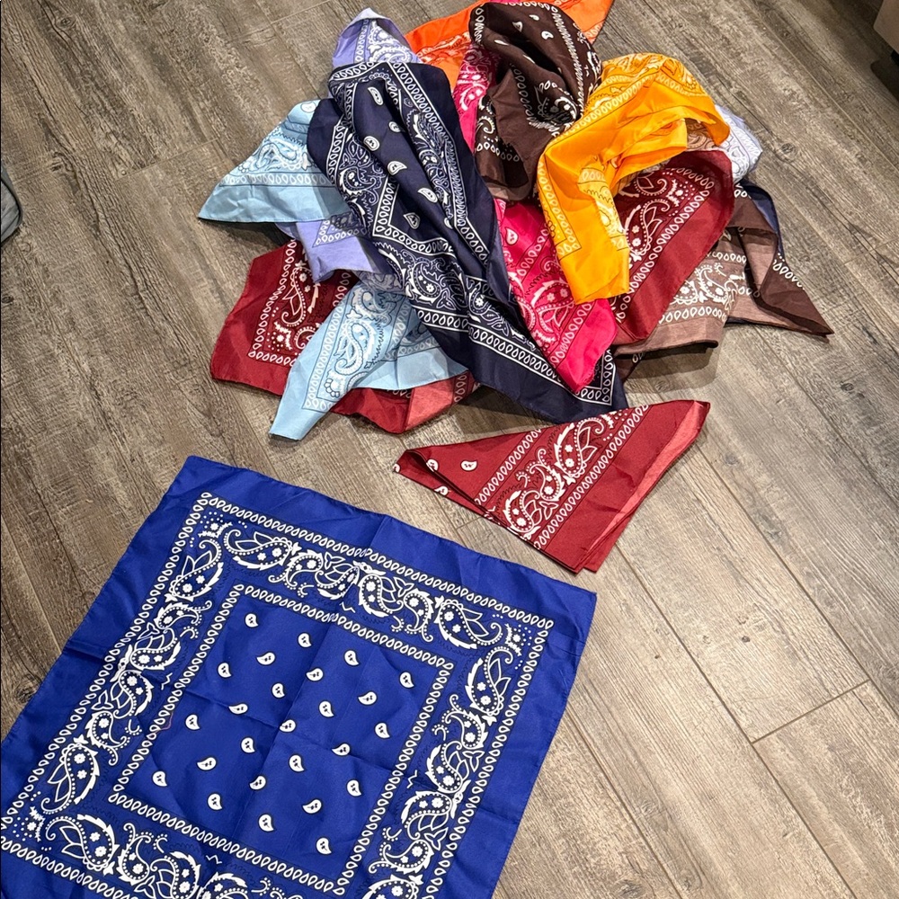 🔥20 Colorful Bandana Set